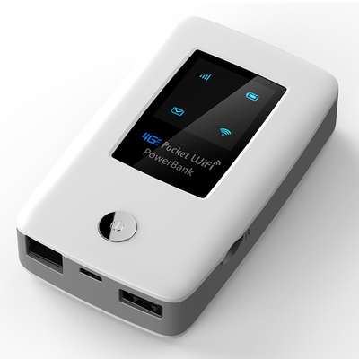 Przenośny terminal odbiorczy routera 3G 2G 4G Lte Mobile Hotspot Dane banku mocy