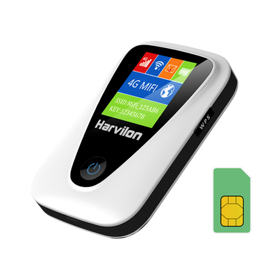 Router z modemem 4G LTE z systemem operacyjnym Android/iOS Standard 802.11b/g/n/ac Wi-Fi i 1 portem USB