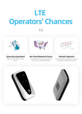 Kieszonkowy CAT4 4G LTE WiFi Hotspot Router 4 Wskaźniki LED Mifi Router