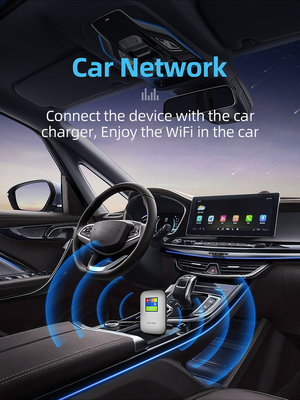 2700mAh-3000mAh Mobilny router 4G z czarnym odblokowanym ekranem
