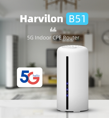 Dwuzakresowy router CPE 5G NSA SA WiFi 6 z gniazdem karty Nano SIM do sieci 5G 4G 3,0 Gb/s