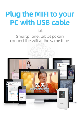 3G 2G Pocket 4G WiFi Router z gniazdem karty SIM dla operatora telekomunikacyjnego
