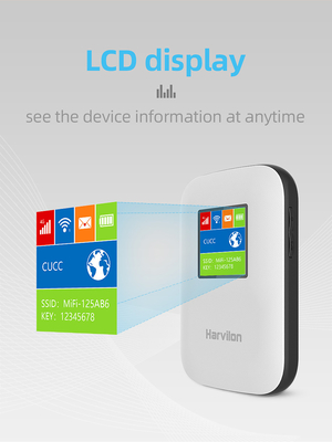 Router MIFI Mobile 4G z ekranem 2700mAh-3000mAh Odblokowany modem kieszonkowy WiFi