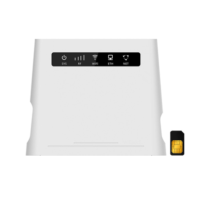 Router domowy 4G LTE 300 Mb / s odblokowany z gniazdem karty SIM 4 szt. Nieodłączanych anten