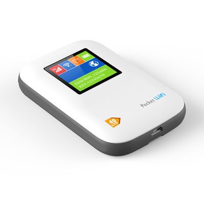 Zewnętrzny uniwersalny ładowalny kieszonkowy router Wifi 4g z kartą SIM
