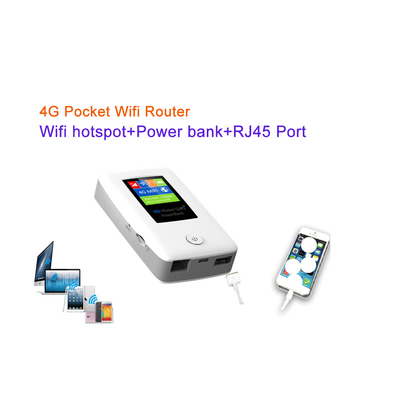 4G Pocket WIFI Hotspot Mobilny router WiFi Obsługa otwartego VPN z gniazdem SIM