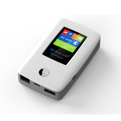 5000 mAh Przenośny router 4G WIFI z portem RJ45 Wan Lan