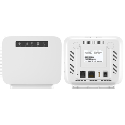 Routery 4G 300 Mb / s dla domu z gniazdem karty SIM Cat 4 Dual Anteny zewnętrzne