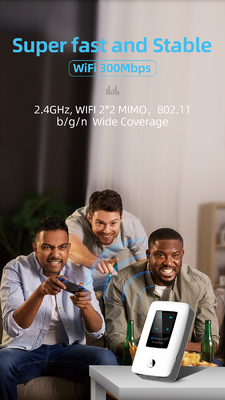 Bezprzewodowy router kieszonkowy 5000 mAh 4G z portem LAN RJ45 WAN