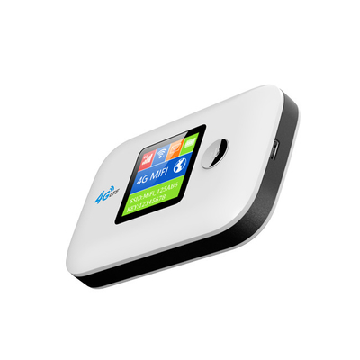 Odblokowany przenośny bezprzewodowy router 4G WIFI Kieszonkowy bezprzewodowy MiFi z ekranem LCD gniazda karty SIM