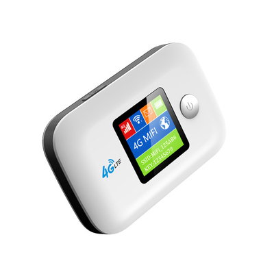 Odblokowany przenośny bezprzewodowy router 4G WIFI Kieszonkowy bezprzewodowy MiFi z ekranem LCD gniazda karty SIM
