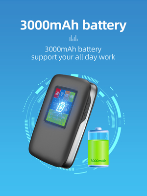 2700mAh-3000mAh Router 4G Lte MiFi 150 Mb / s 4G Mobilny hotspot WiFi 15 urządzeń z ekranem LCD