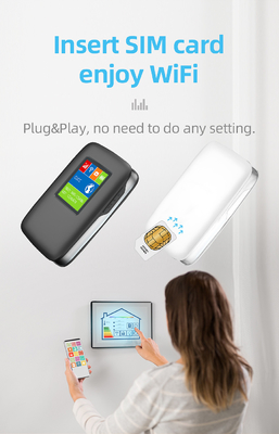 3000mAh Bezprzewodowy router MiFi 4G LTE WIFI Hotspot z ekranem LCD International Band